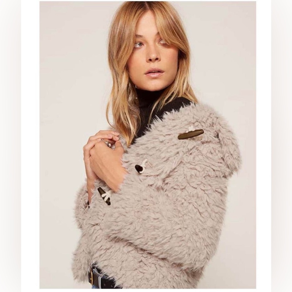Reformation Teddy Coat
